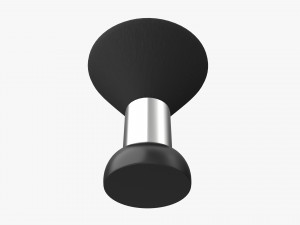 Barber Neck Hair Duster Brush 3D 모델