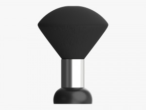 Barber Neck Hair Duster Brush 3D 모델