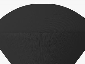 Barber Neck Hair Duster Brush 3D 모델