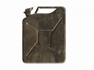 Classic metal jerrycan 02 Modèle 3D