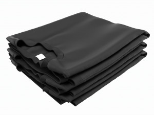 Clothing Classic Men T-shirts Stacked Black 3D मॉडल