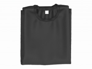 Clothing Classic Men T-shirts Stacked Black 3D मॉडल