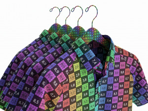 Clothing Short Sleeve Polo Shirts Men on Hanger 1 Modelo 3D