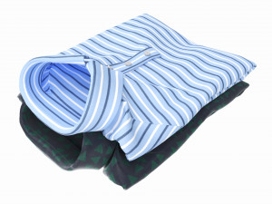 Vestuário Polos Manga Curta Masculino Stacked 1 Modelo 3D