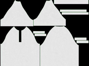 Vestuário Polos Manga Curta Masculino Stacked 1 Modelo 3D