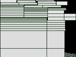 Outdoor set 2 seater sofa chair coffee table 02 3D 模型