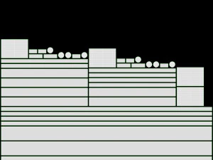 Espregui&ccedil;adeira de madeira para exterior com almofadas 01 Modelo 3D
