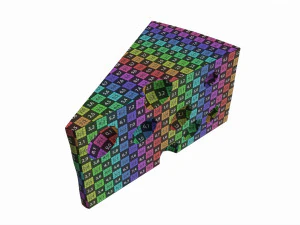 Piece of cheese triangular 3D Model
