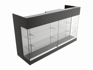Point of sale showcase counter Modelo 3D