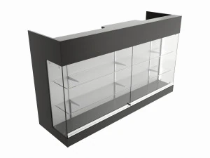 Mostrador escaparate punto de venta Modelo 3D