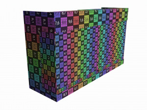 Point of sale showcase counter Modello 3D