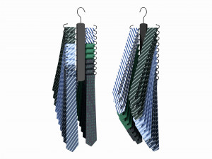 Store 20 Tie Hanger Modelo 3D
