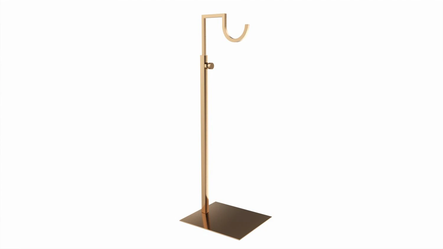 Store Adjustable Handbag Display Rack 3D Model .c4d .max .obj .3ds .fbx .stl .blend 