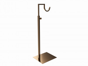 Store Adjustable Handbag Display Rack 3D Model