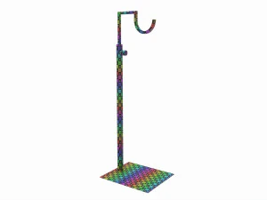 Store Adjustable Handbag Display Rack 3D Model