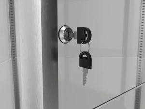 Store Corner Glass Showcase 3D Model