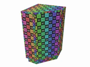 Store Corner Glass Showcase 3D Model