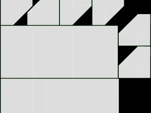 Store Corner Glass Showcase 3D Model