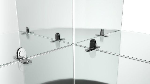 Store Glass Bullet Display with Base 3D Model in Other 3DExport