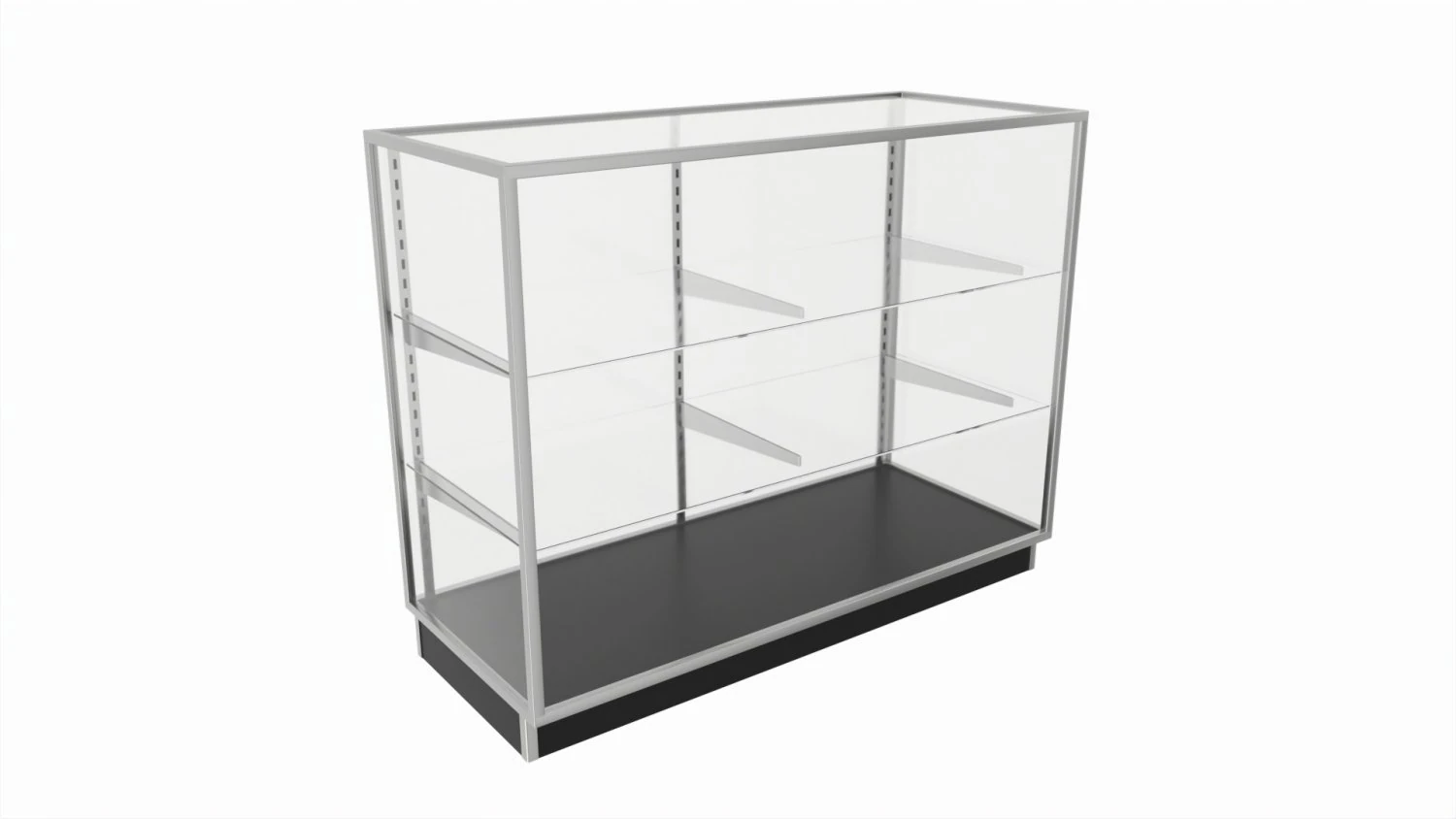Store Glass Cabinet Showcase 3D Model .c4d .max .obj .3ds .fbx .stl .blend 