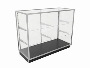 Winkelvitrine met glazen kast 3D Model