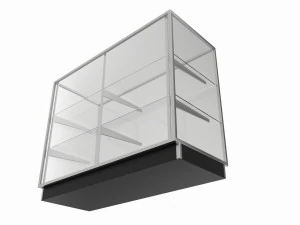 Store Glass Cabinet Showcase 3D Model