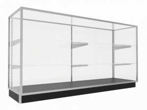 Store Glass Cabinet Showcase Large Modelo 3D