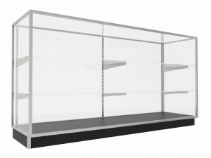 대형 유리 캐비닛 쇼케이스 저장 3D 모델