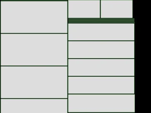 대형 유리 캐비닛 쇼케이스 저장 3D 모델