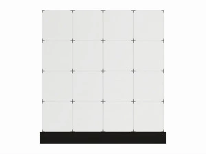 Store Glass Cube Display Shelf 3D Model