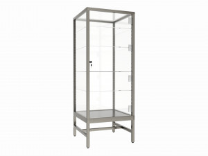 Store Glass Tower Showcase Modelo 3D