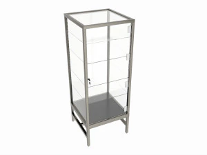 Store Glass Tower Showcase 3D Model