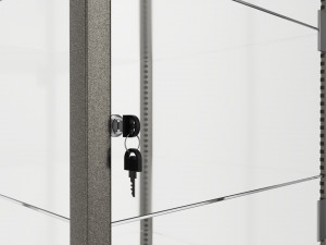 Store Glass Tower Showcase 3D-Modell
