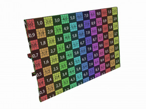 Store hinged flip up sign holder 3D Model