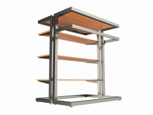 Store Island Merchandiser Display System 3D Model