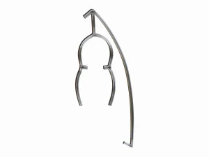 Store label holder for wire baskets and shelves 3D Model