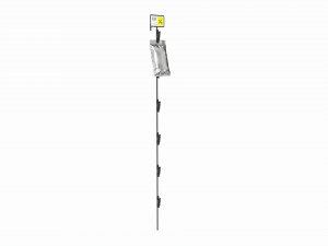 Store Merchandise Clip Hangers with Label Holder 3D Модель
