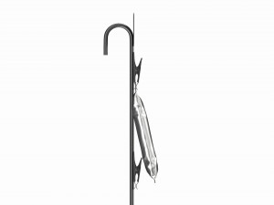 Store Merchandise Clip Hangers with Label Holder 3D Модель