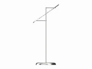 Store Metal Spiral Clothing Rack 3D Model