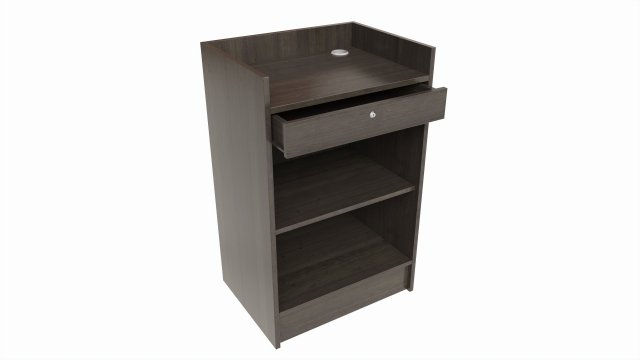 Store Register Checkout Counter 3D Модель .c4d .max .obj .3ds .fbx .stl .blend 