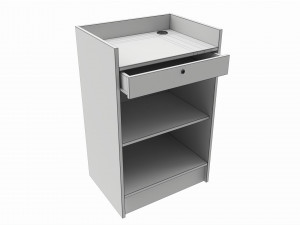 Store Register Checkout Counter 3D Модель