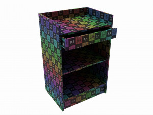 Store Register Checkout Counter 3D Модель
