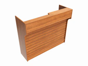 Store Register Checkout Counter Large 3D Model