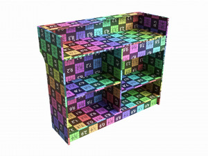 Store Register Checkout Counter Large 3D Model