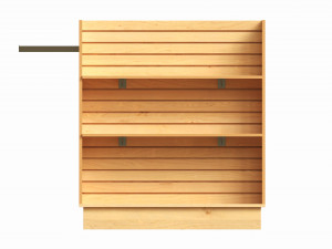Store Shelf Rack Merchandiser 3D 模型