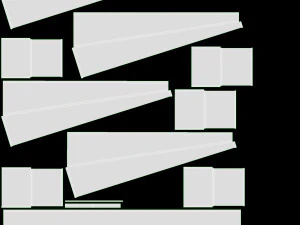 Store Shelf Rack Merchandiser 3D Model