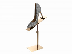 Store Shoe Riser Display Stand Modelo 3D