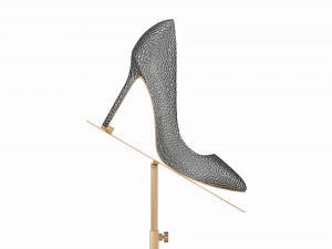 Store Shoe Riser Display Stand 3D मॉडल