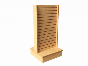 Store T-shaped 2-Way Merchandiser 3D-Modell