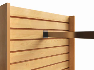 Store T-shaped 2-Way Merchandiser 3D Model